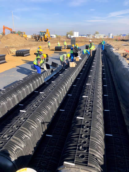Hauraton drainfix twin szivargorendszer referencia debrecen
